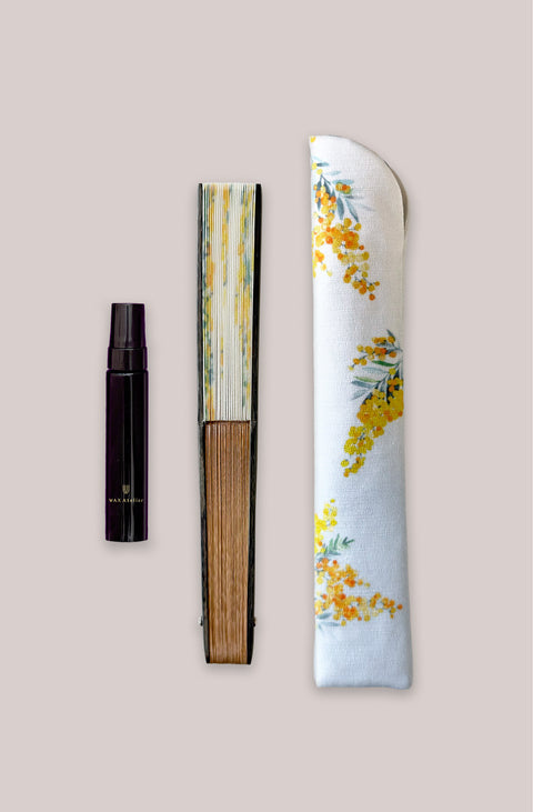 Yuzu & Osmanthus Aromatic Fan Set