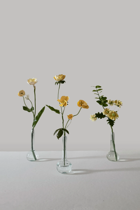 Wax Paper Flower — ‘Marigold Bouquet Garni'