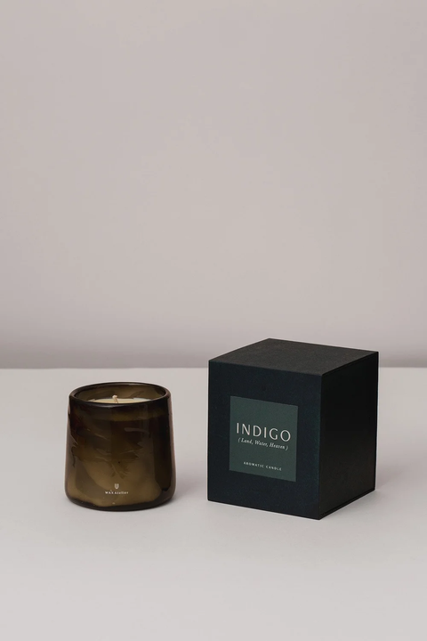 INDIGO — 'Land, Water, Heaven' Aromatic Candle