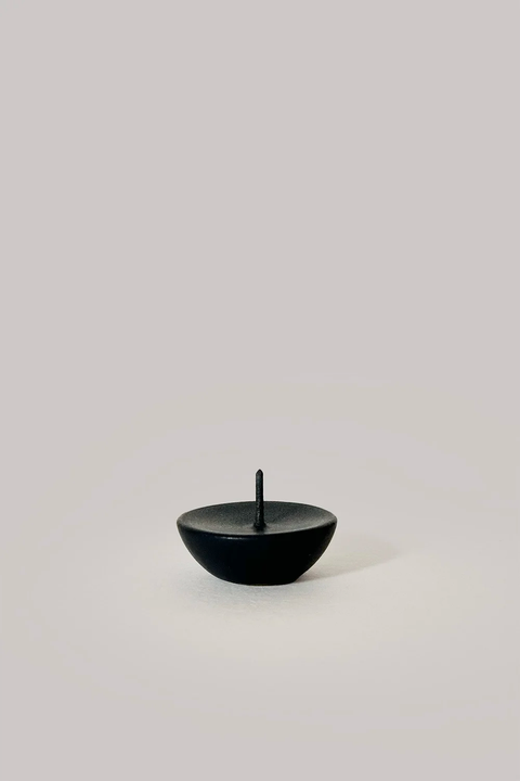 Round Ceramic Candle Spike