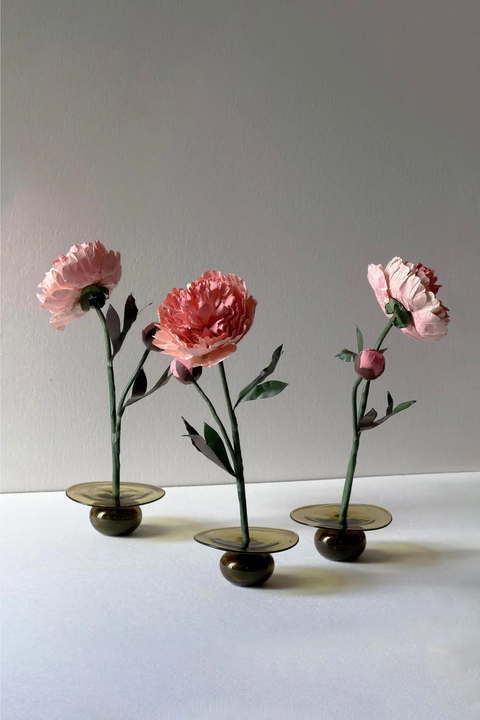 Wax Paper Flower — Chinese Peony ‘Grandiflora’
