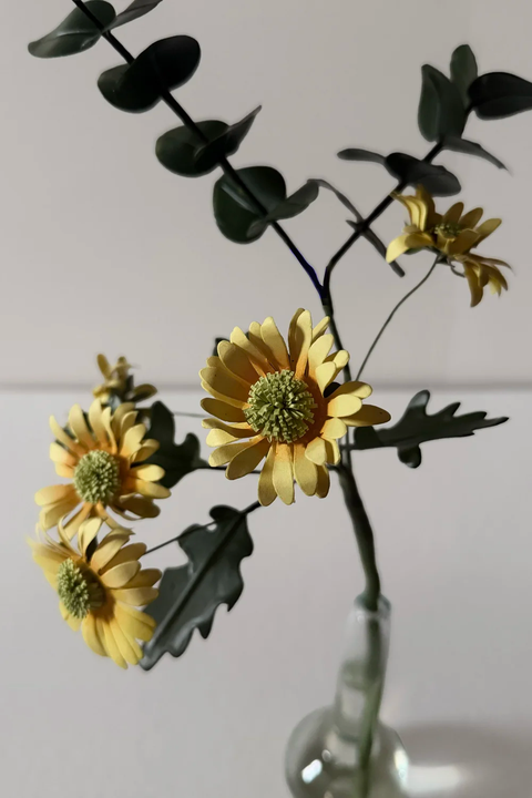Wax Paper Flower — ‘Marigold Bouquet Garni'